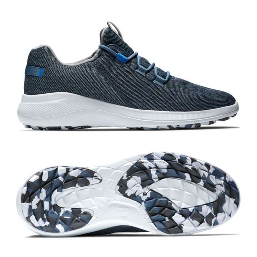 Chaussures FootJoy Chaussures De Golf Homme | Flex Coastal Slate Blue Homme