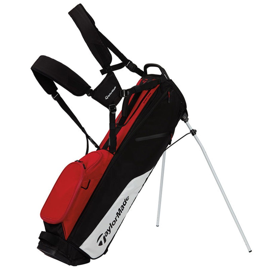 Sacs TaylorMade Sacs De Golf Trepied | Sac Trepied Flextech Lite Black Red Driver