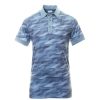 Vetements Callaway Golf Polos | Polo X-Series All Over Active Textured Faded Denim Homme