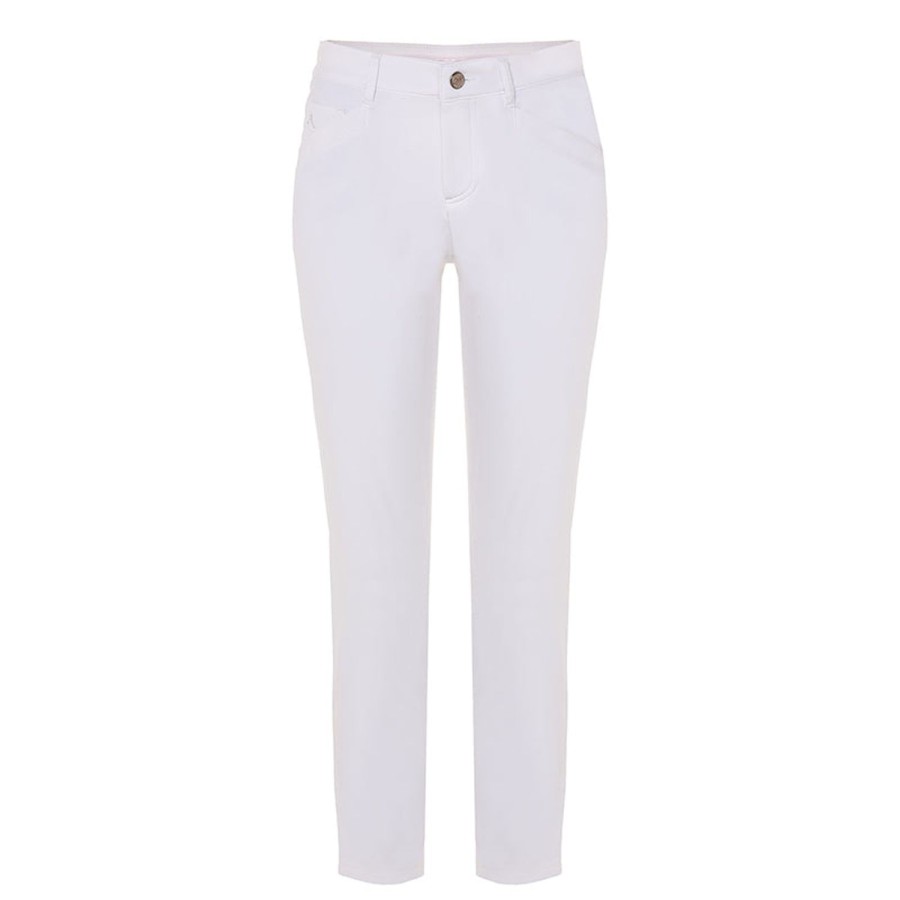 Vetements Alberto Pantalons | Pantalon Jana 3Xdry White Femme