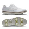 Chaussures FootJoy Chaussures De Golf Femme | Fj Tradition 97906 Blanc Femme