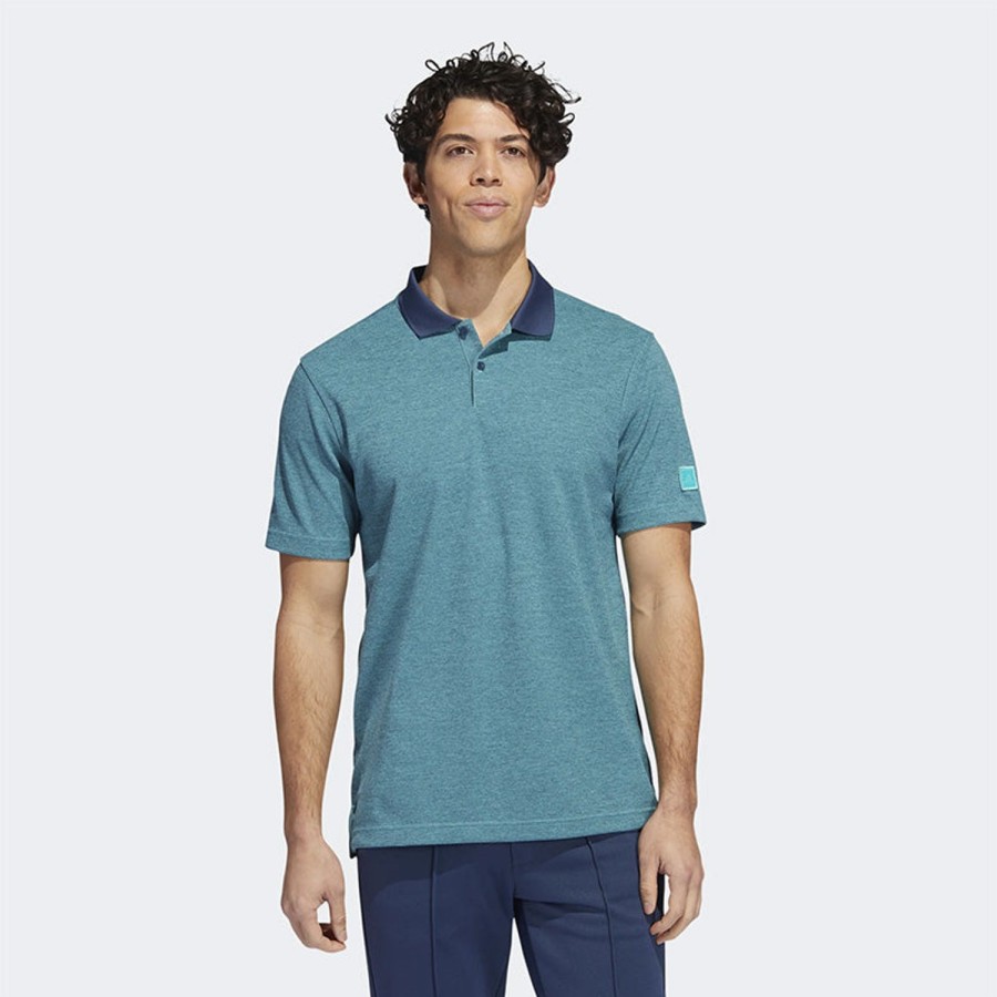 Vetements Adidas Polos | Polo Go-To Recycled Ha6111 E2 Bleu Homme