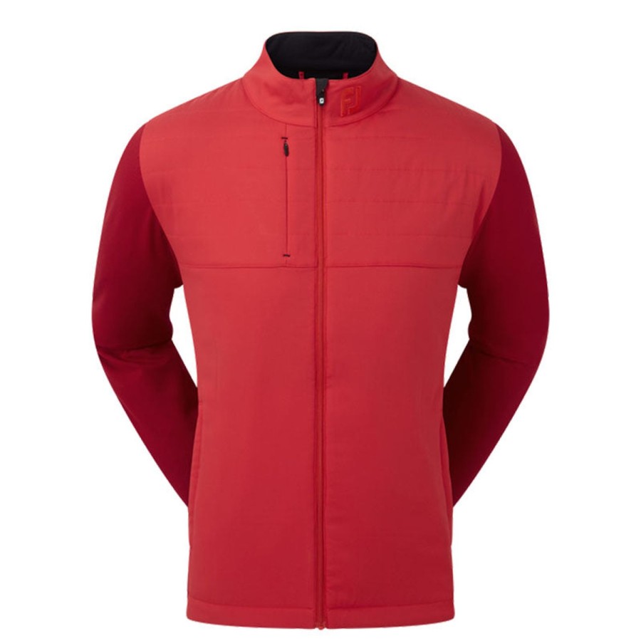 Vetements FootJoy Vestes Et Coupe-Vent | Veste Hybride Fj Red Homme