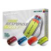 Balles TaylorMade Balles De Golf Taylormade | 12 Balles De Golf Tour Response Stripe Multicolores