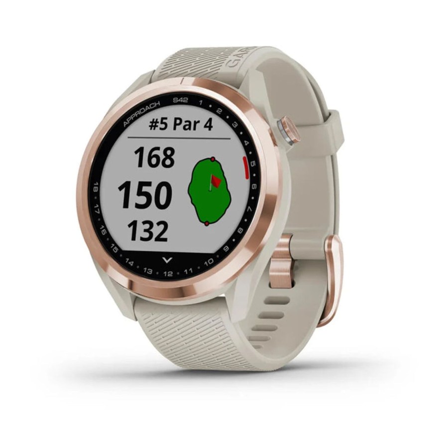 Accessoires & Montres Garmin Montres & Gps | Montre Gps Approach S42 Rosegold