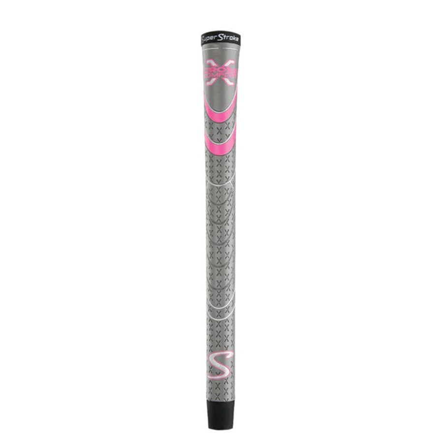 Atelier Super Stroke Grips | Grip X Cross Comfort Gray Pink Lady