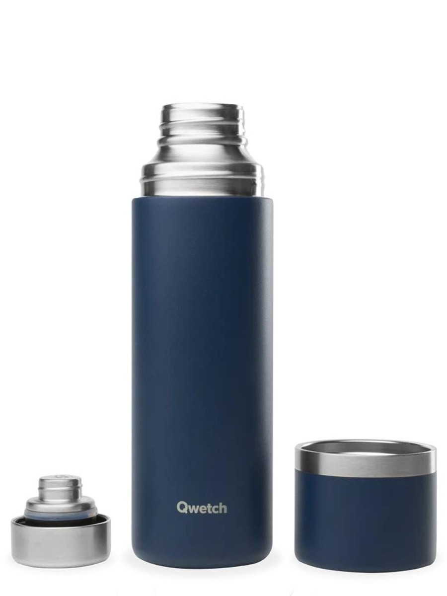 Accessoires & Montres Qwetch Gourdes Et Bouteilles | Thermo Isotherme Matt Marine