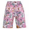 Vetements Golfino Jupes, Shorts, Pantacourts Et Robes | Bermuda Court Imprime 6362124E1 Rose/307 Femme