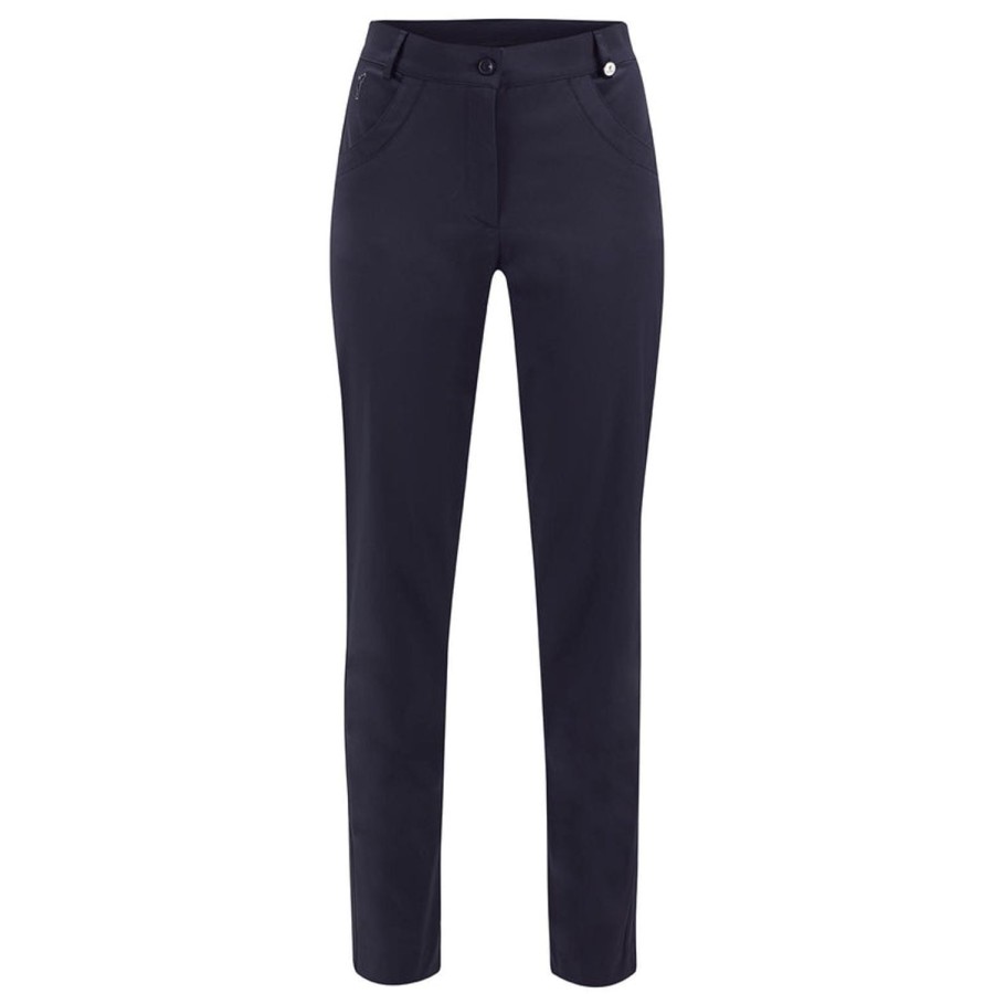 Vetements Golfino Pantalons | Pantalon Stretch 7/8E 6368721E1 Marine/580 Femme