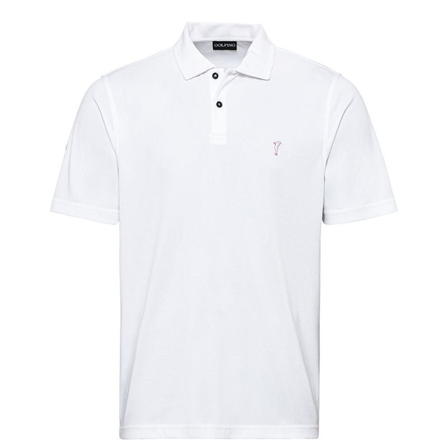 Vetements Golfino Polos | Polo The Mallorca White Homme