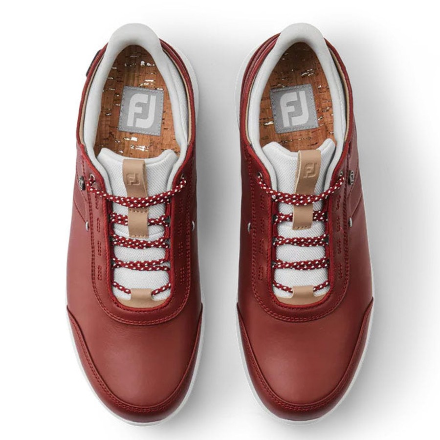 Chaussures FootJoy Chaussures De Golf Femme | Fj Stratos 90117 Cognac Femme