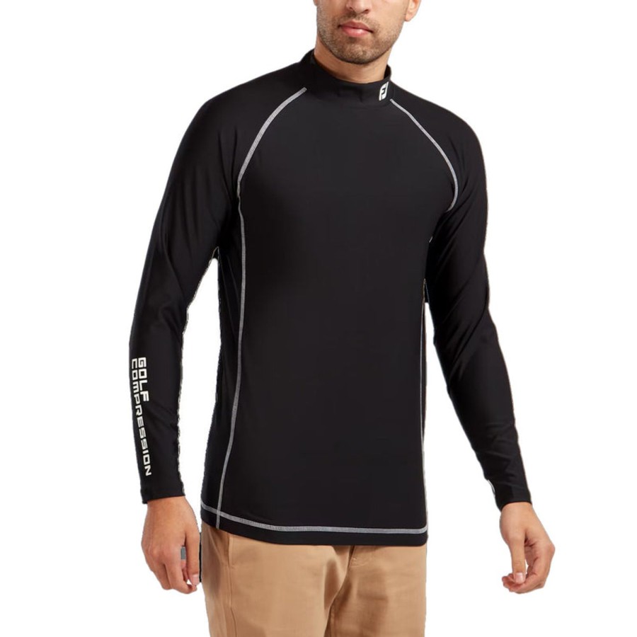 Vetements FootJoy Polos | Baselayer Fj Thermal Noir Homme