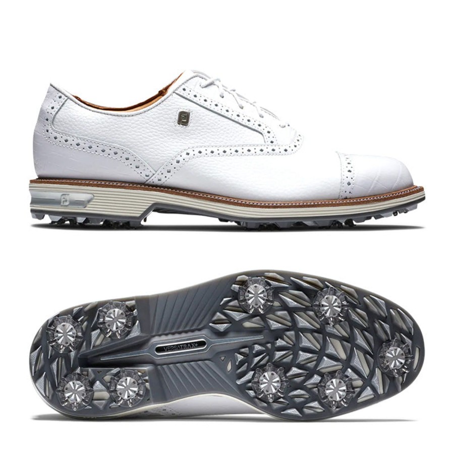 Chaussures FootJoy Chaussures De Golf Homme | Premiere Series Tarlow 53903 Blanc Homme