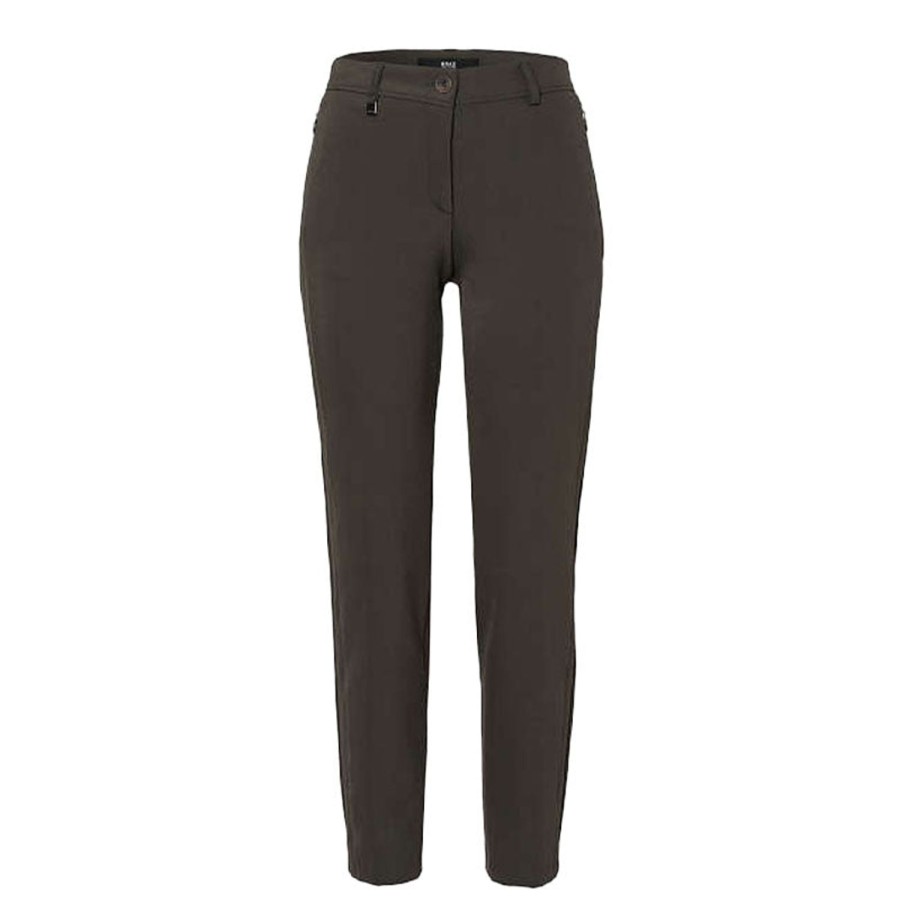 Vetements Brax Golf Pantalons | Pantalon Style Maron S Dark Olive