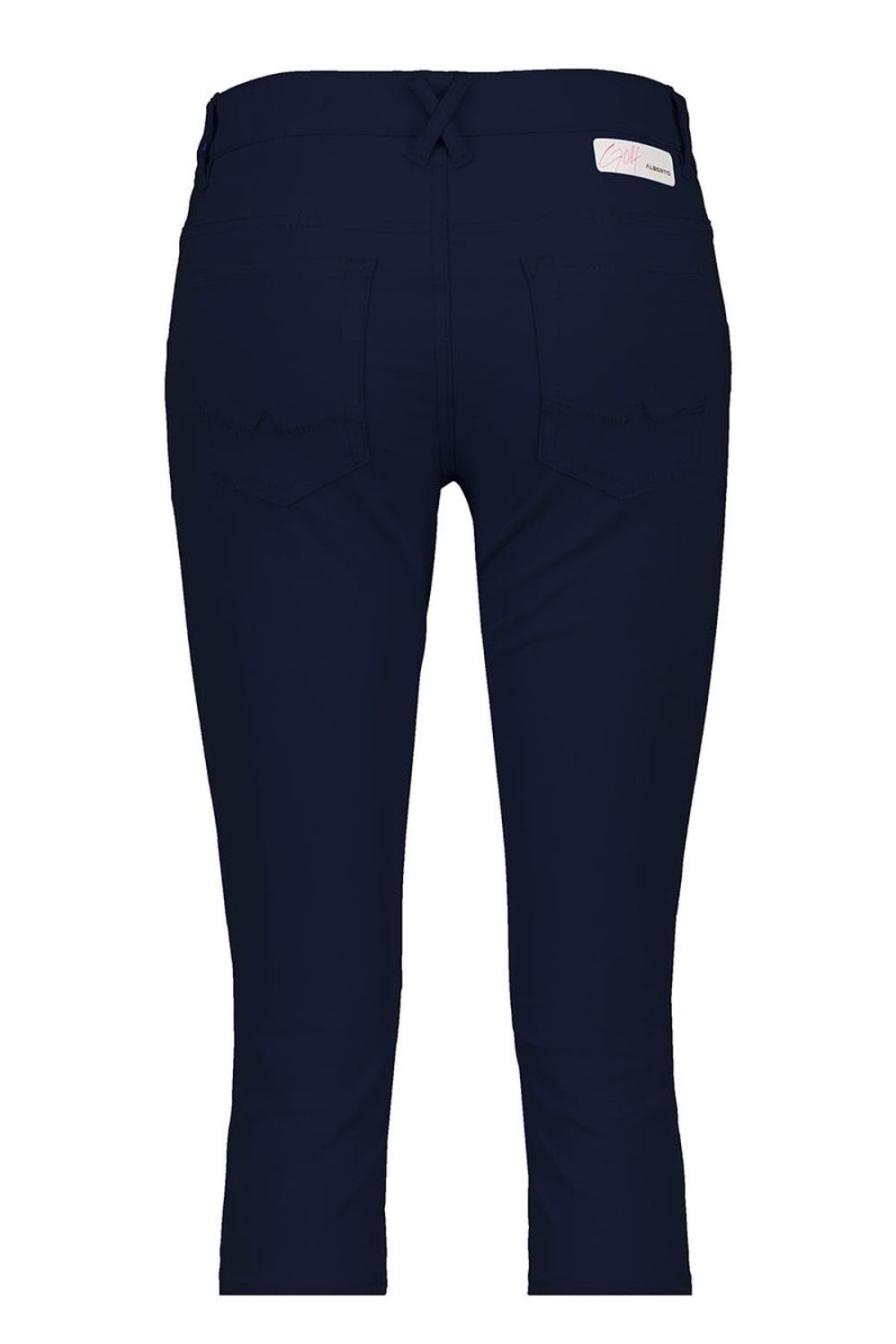 Vetements Alberto Pantalons | Pantalon 3/4 Mona-C 7335 E2 Marine/899 Femme