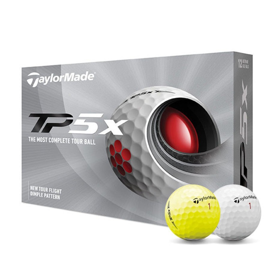 Balles TaylorMade Balles De Golf Taylormade | 12 Balles De Golf Tp5X