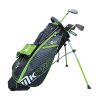 Clubs MKids Kits De Golf Pour Enfant | Kit 1/2 Serie Junior Mk Pro Green (145Cm) Mixte