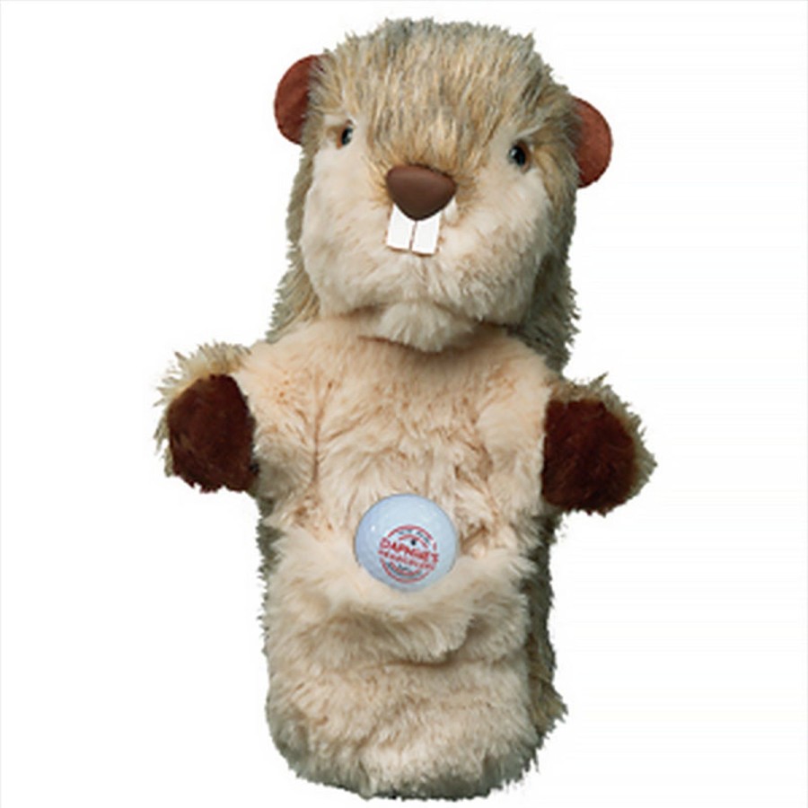 Accessoires & Montres Daphne Couvre-Clubs | Couvre Clubs Driver Marmotte (Gopher) Peluche