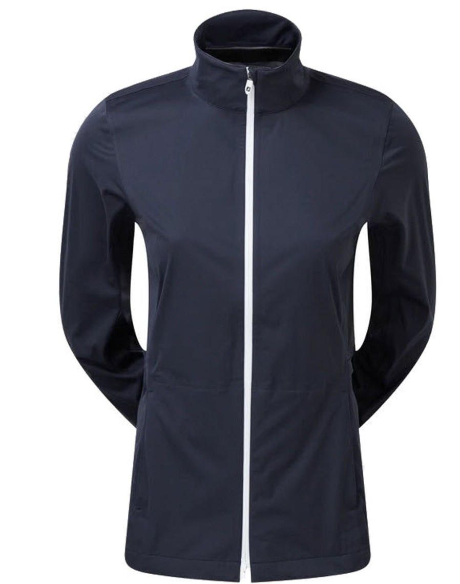 Vetements FootJoy Tenues De Pluie | Veste De Pluie Hydroknit Marine Femme