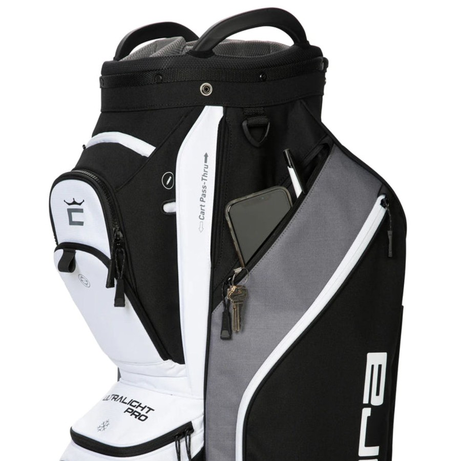 Sacs Cobra Sacs De Golf Chariot | Sac Chariot Ultralight Pro Black White