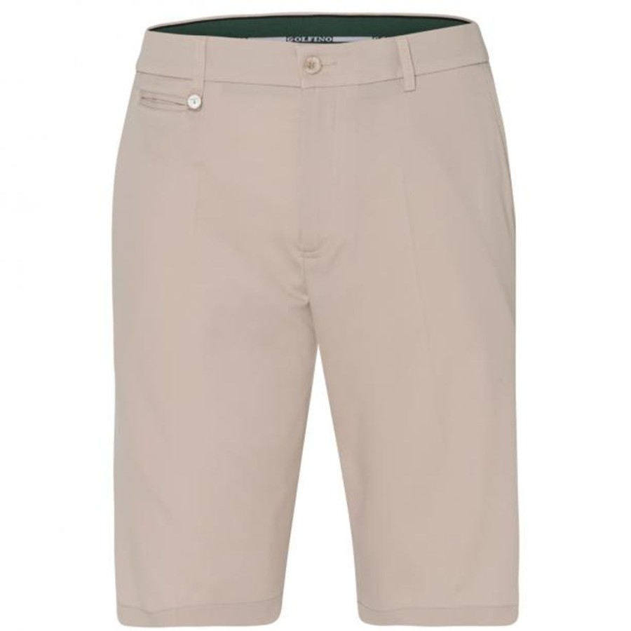 Vetements Golfino Bermudas Et Shorts | Bermuda Deperlant 6368511E1 Beige/122 Homme