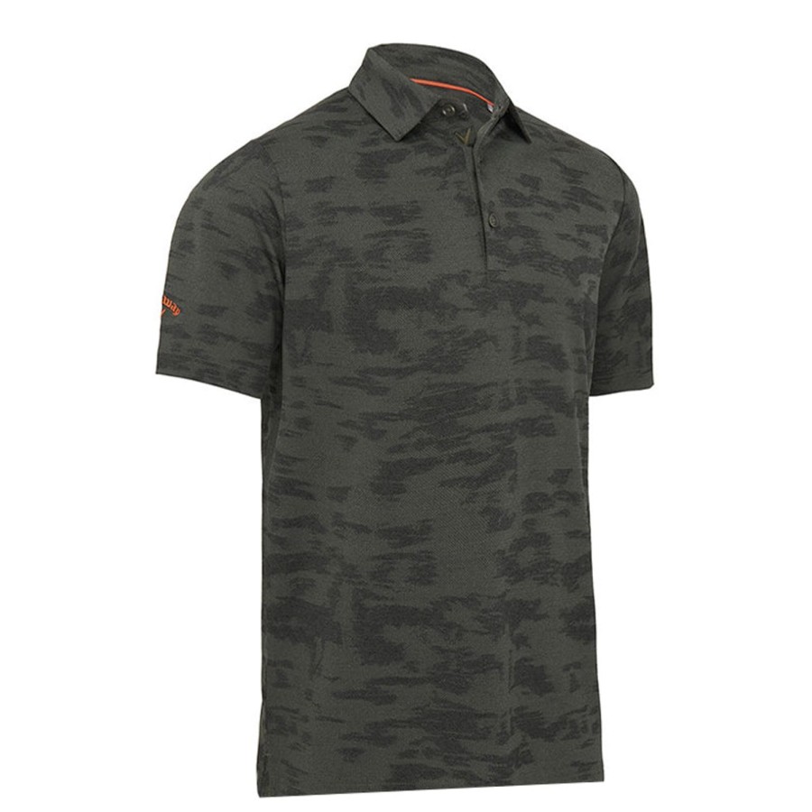 Vetements Callaway Golf Polos | Polo Digi Camo Dark Lichen Homme