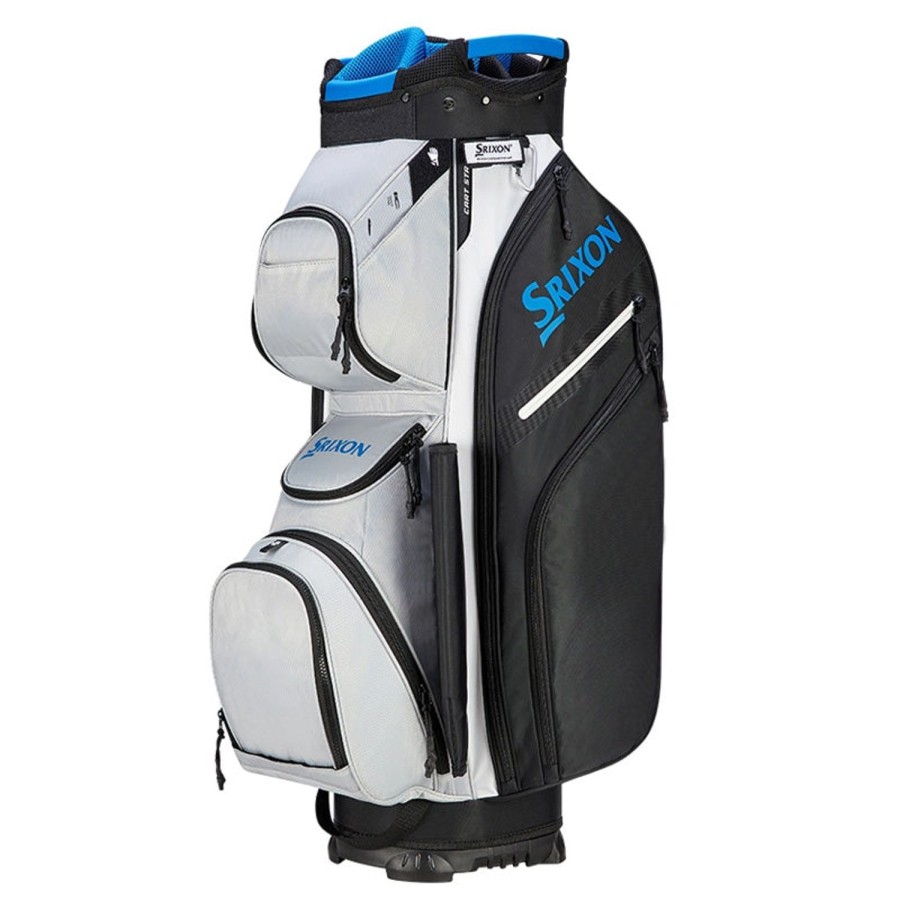 Sacs Srixon Sacs De Golf Chariot | Sac Chariot Premium Grey White Blue