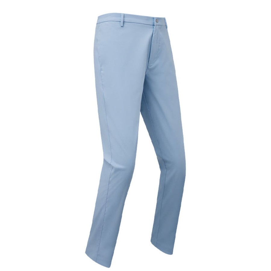 Vetements FootJoy Pantalons | Pantalon Fj Slim Fit Bleu Clair Homme