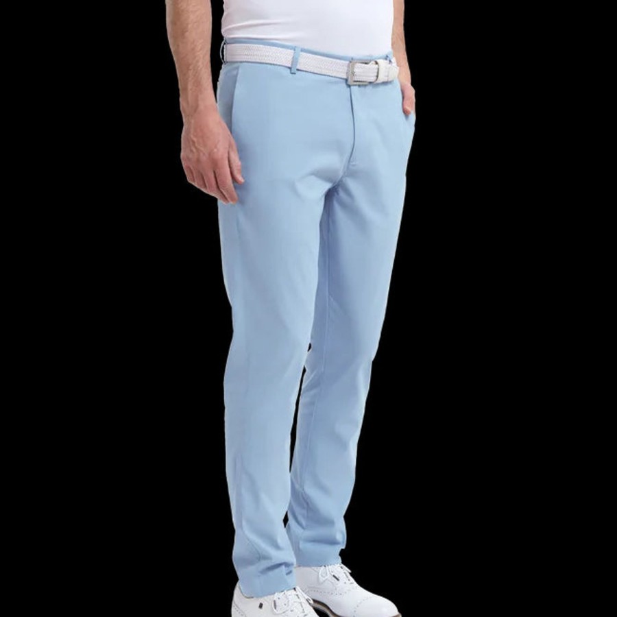 Vetements FootJoy Pantalons | Pantalon Fj Slim Fit Bleu Clair Homme