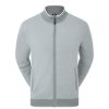 Vetements FootJoy Vestes Et Coupe-Vent | Pullover Full-Zip Double Grey Homme