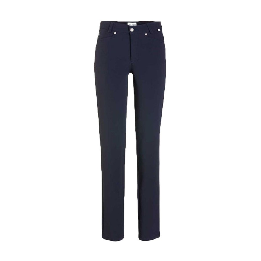 Vetements Golfino Pantalons | Pantalon Slim Fit 7368326H2 Marine/580 Femme