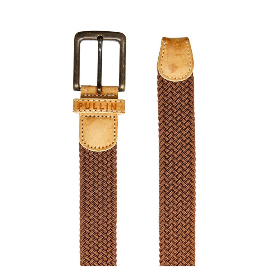 Vetements Pull In Ceintures | Ceinture Stretch Brown