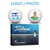 Balles Titleist Balles De Golf Personnalisees | 12 X12 Balles Tour Soft Logotees