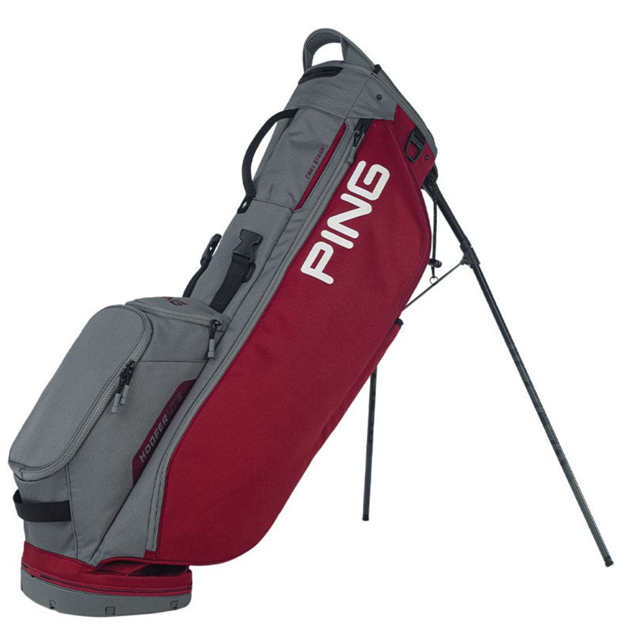 Sacs Ping Sacs De Golf Trepied | Sac Trepied Hoofer Lite 201 Cardinal Dark Grey