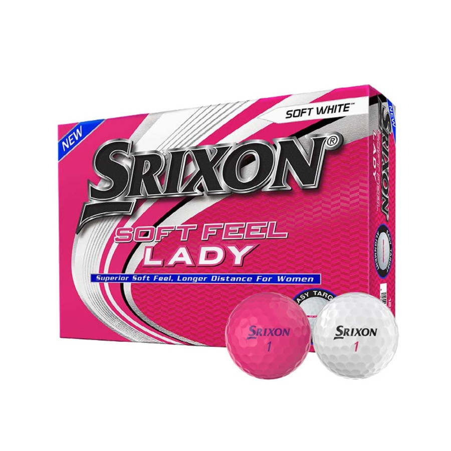 Balles Srixon Balles De Golf Srixon | 12 Balles De Golf Soft Feel Lady