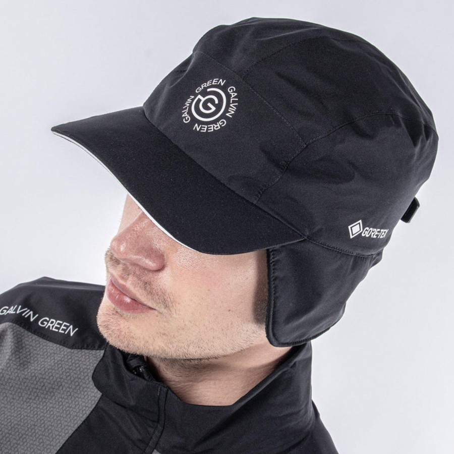 Vetements Galvin Green Casquettes, Chapeaux Et Visieres | Casquette Arnie Black Homme