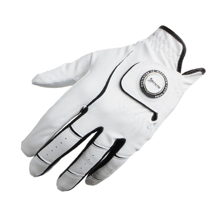 Gants Srixon Gants De Golf Homme | Gant All Weather Ballmark Blanc Homme