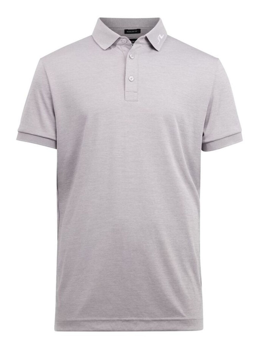 Vetements J.Lindeberg Polos | Polo Kv Uni Gmjt05555E2 Gris Leger/U207 Homme