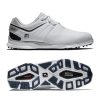 Chaussures FootJoy Chaussures De Golf Homme | Pro Sl Carbon Blanc/Noir 53079 Homme