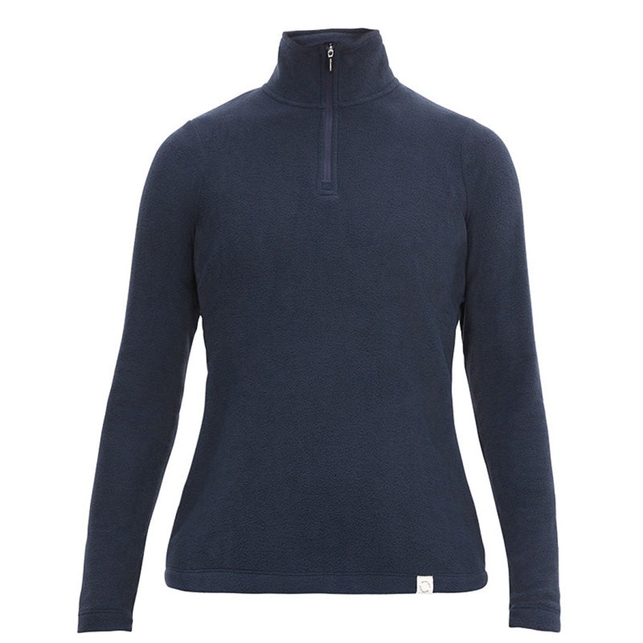 Vetements Rohnisch Pulls Et Sweats | Polaire Light Fleece 111262 H3 Navy Femme