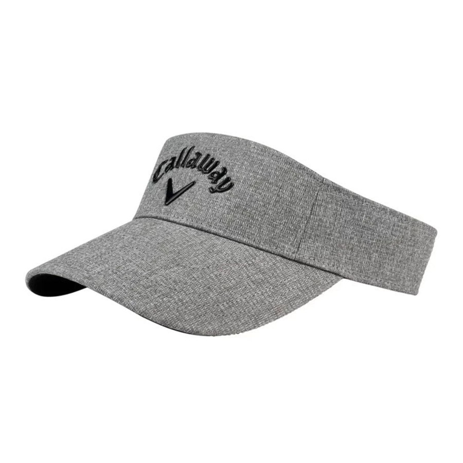 Vetements Callaway Golf Casquettes, Chapeaux Et Visieres | Visiere Liquid Metal Grey Black