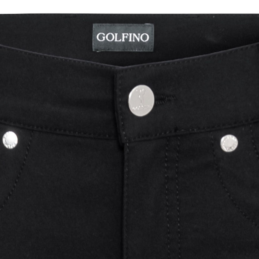 Vetements Golfino Pantalons | Pantalon 7/8 The Sofia Black Femme