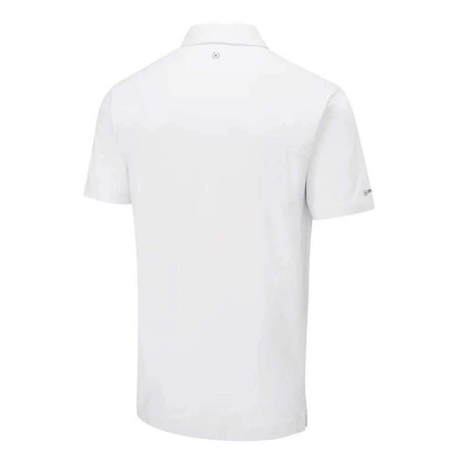 Vetements Ping Polos | Polo Mr Ping White Homme