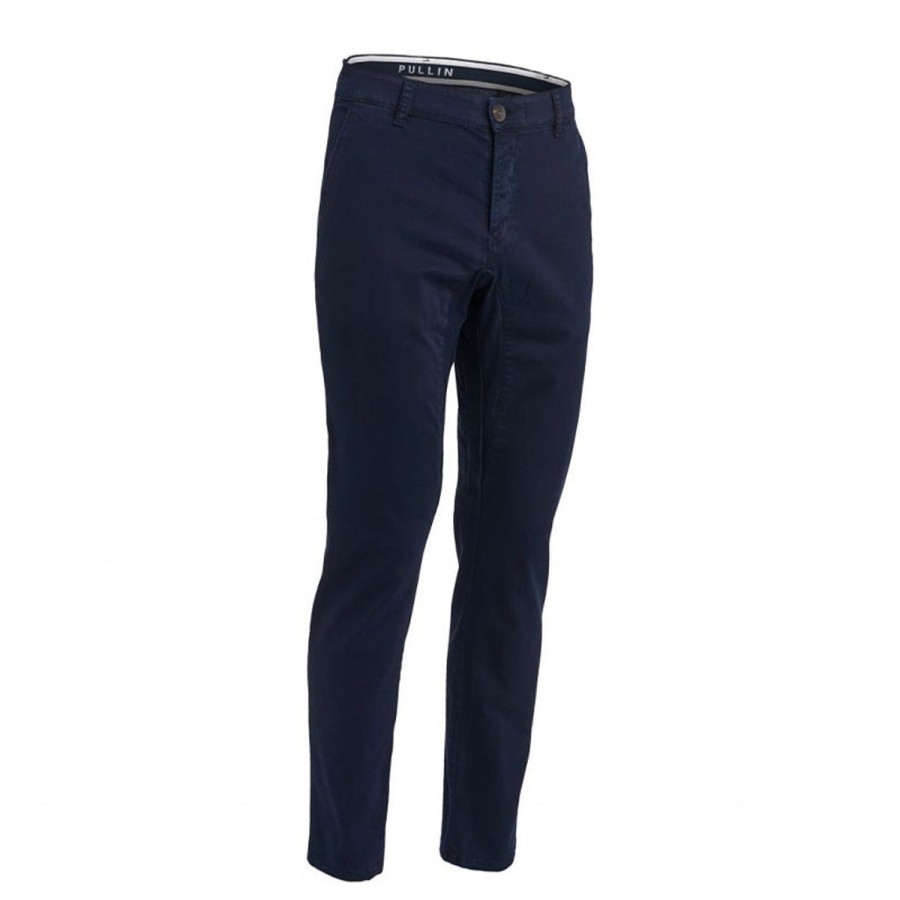 Vetements Pull In Pantalons | Pantalon Dening Chino Indigo Homme