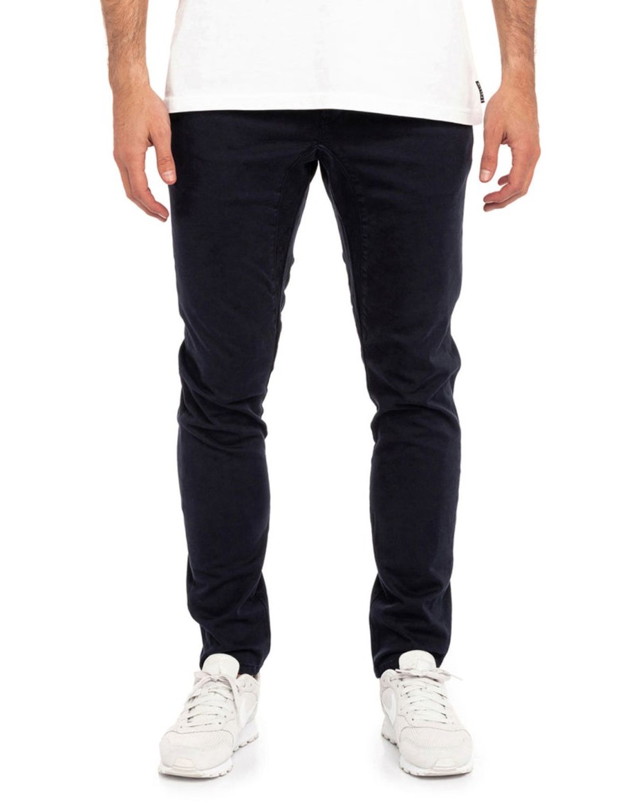 Vetements Pull In Pantalons | Pantalon Dening Chino Indigo Homme