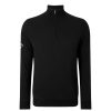 Vetements Callaway Golf Pulls Et Sweats | Pull 1/4 Zip Merinos Black Onyx Homme