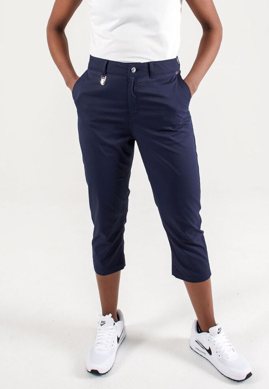 Vetements Rohnisch Pantalons | Pantacourt Cheer 111020 E2 Marine Femme