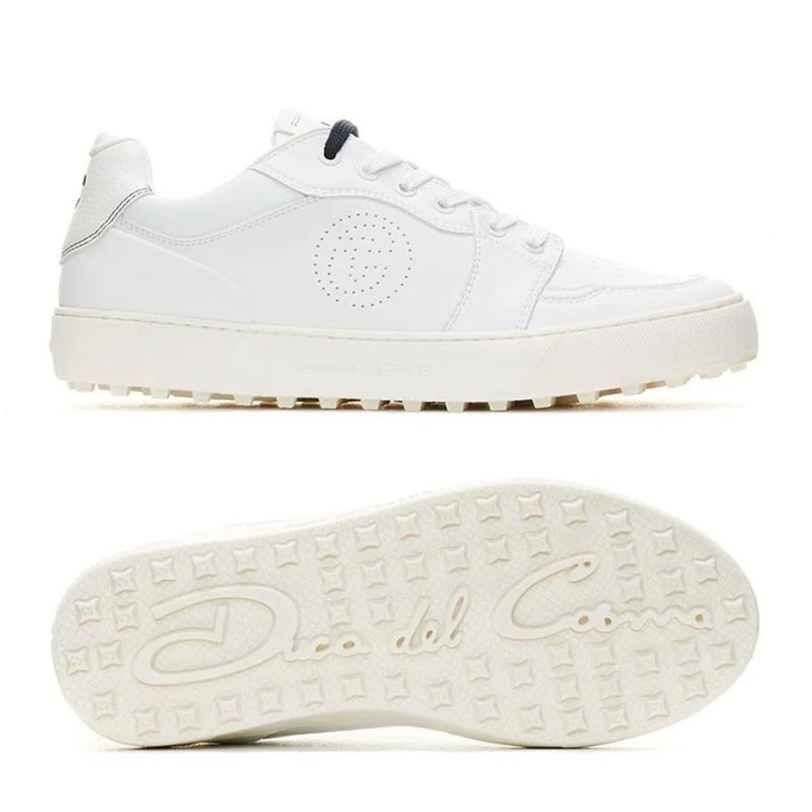 Chaussures Duca Del Cosma Chaussures De Golf Femme | Giordana White Femme