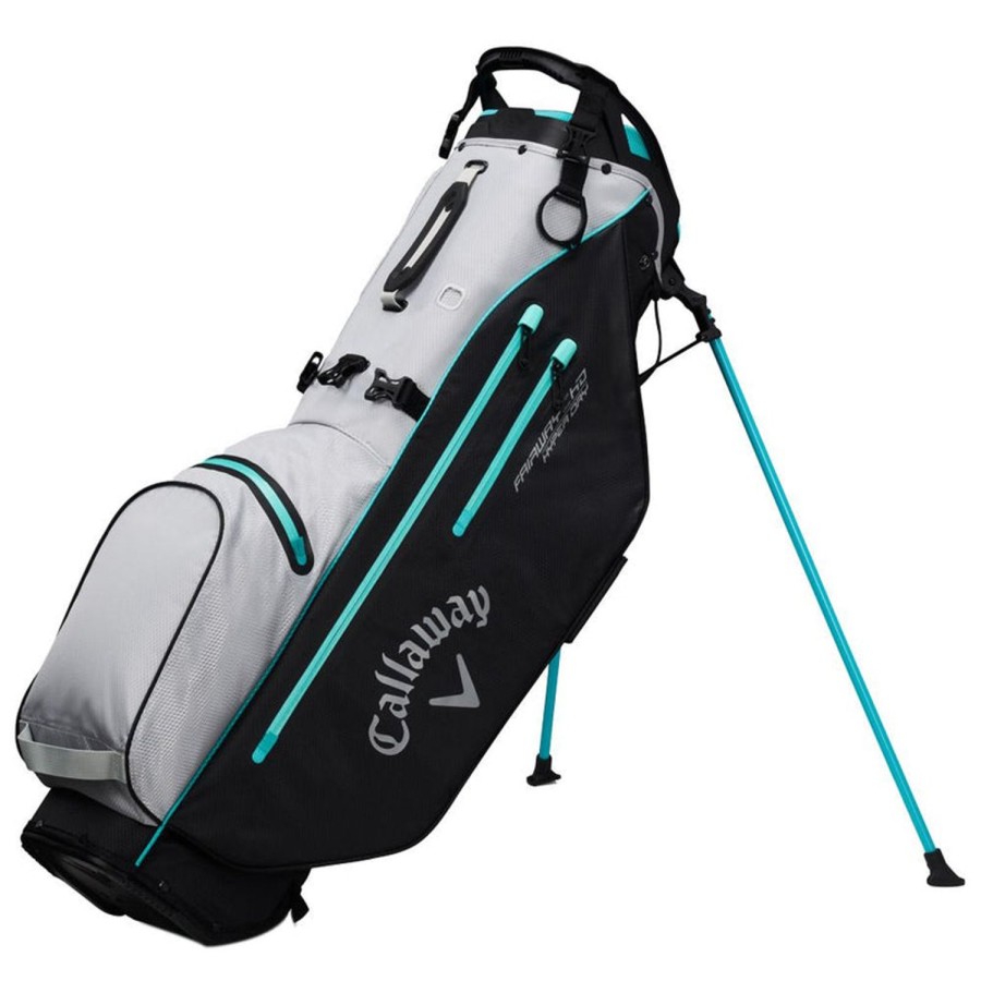 Sacs Callaway Golf Sacs De Golf Trepied | Sac Trepied Fairway C Hd Argent/Noir/Vert