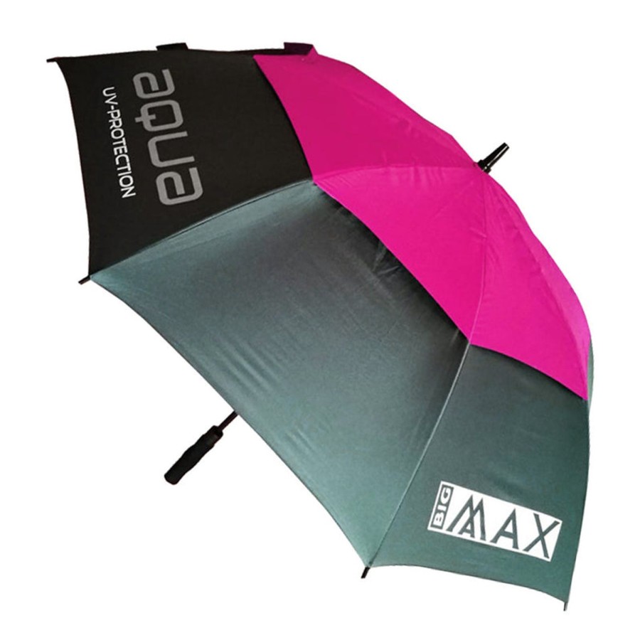 Accessoires & Montres Bigmax Parapluies | Parapluie Aqua Uv Fushia 52" (132Cm)